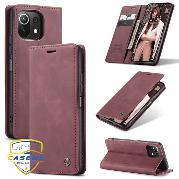 Caseme 013 Xiaomi Mi 11 Lite Case Red 6