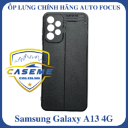 Ốp lưng Auto Focus dành cho Samsung Galaxy A13 4G silicon vân da