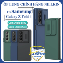 Ốp lưng silicon dành cho Samsung Galaxy Z Fold4 chính hãng Nillkin CamShield Silky