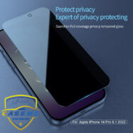 Tấm kính cường lực iPhone 14 Pro chống nhìn trộm full màn hình chính hãng Nillkin Amazing Guardian