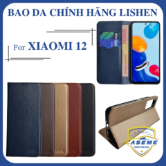 Bao da dạng ví dành cho Xiaomi 12 chính hãng Lishen