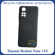 Ốp lưng Auto Focus dành cho Xiaomi Redmi Note 11S silicon vân da