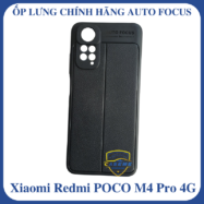 Ốp lưng Auto Focus dành cho Xiaomi POCO M4 Pro 4G silicon vân da
