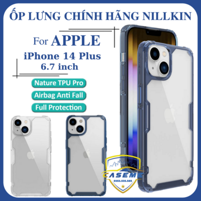 ỐP TRONG SUỐT NILLKIN CHỐNG SỐC