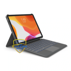 Bao da bàn phím bluetooth dành cho iPad Air 5 10.9 inch 2022 chính hãng Wiwu Combo Touch kèm khay đựng bút