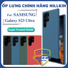 Ốp lưng dành cho Samsung Galaxy S23 Ultra dạng sần chính hãng Nillkin