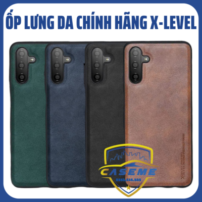 1op Lung Da Danh Cho Samsung Galaxy A14 A24 4g 34 5g A54 5g Chinh Hang X Lvel Cao Cap (1)