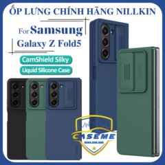 Ốp lưng silicon dành cho Samsung Galaxy Z Fold5 chính hãng Nillkin CamShield Silky