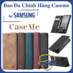 Bao da Samsung Galaxy A24 dạng ví cao cấp chính hãng Caseme