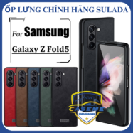 Ốp lưng da dành cho Samsung Galaxy Z Fold5 chính hãng SULADA cao cấp