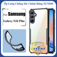 Ốp lưng chống sốc cho Samsung Galaxy S24+ (Plus) chính hãng XUNDD