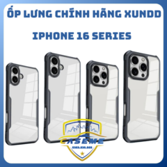 Ốp lưng dành cho iPhone 16 Pro Max chính hãng XUNDD chống sốc