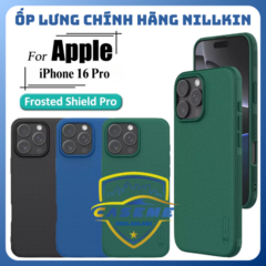 Ốp lưng dành cho iPhone 16 Pro chính hãng Nillkin dạng sần