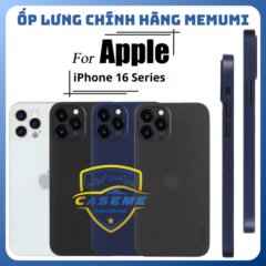 Ốp lưng siêu mỏng chính hãng Memumi cho iPhone 16 Plus