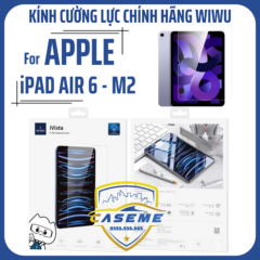 Kính Cường Lực iPad Air 6 13 inch M2 2024 Chính Hãng WIWU iVista Bảo Vệ Chống Vỡ, Chống Trầy Màn Hình