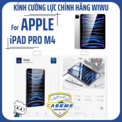 Kính Cường Lực iPad Pro 13 inch M4 2024 Chính Hãng WIWU iVista Bảo Vệ Chống Vỡ, Chống Trầy Màn Hình