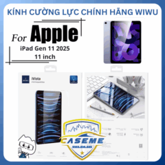 Kính Cường Lực chính hãng WIWU iVista Chống Vỡ, Chống Trầy Xước cho iPad Gen 11 11.0 2025