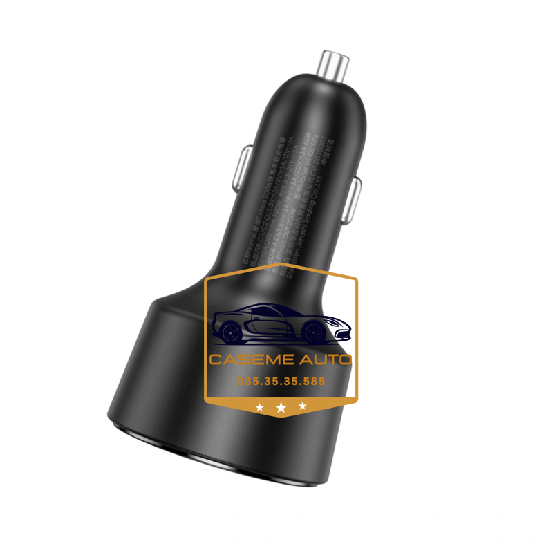 Tau Sac Nhanh Wiwu Exeed 200w Wi Qc026 3 Cong Sac Usb A Usb C Qcpd Sac Nhanh Cho Xe Hoi (5)