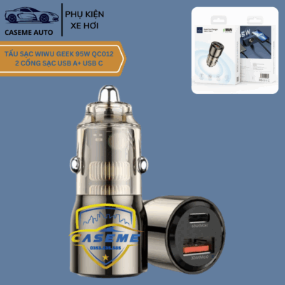 Tau Sac Wiwu Geek 95w Qc012 Sac Nhanh Voi 2 Cong Usb A Va Usb C (1)