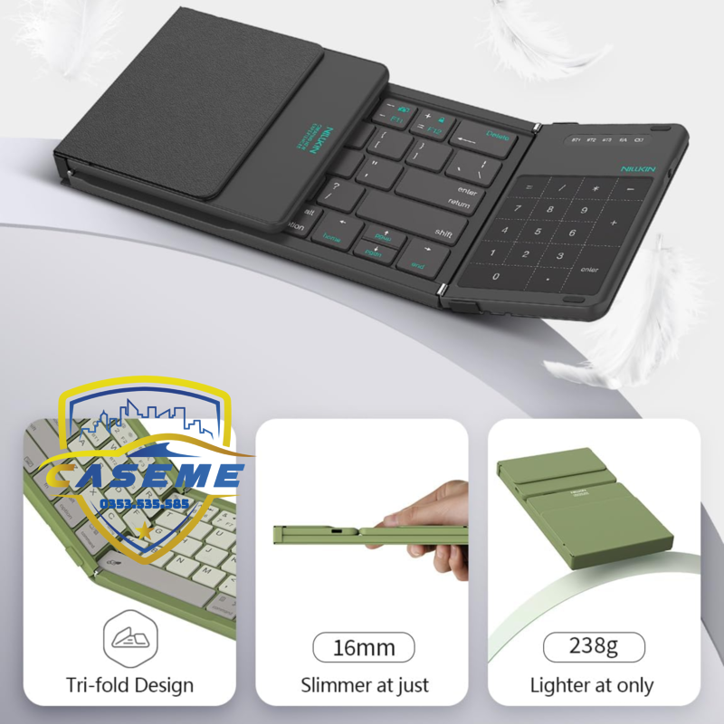 Ban Phim Bluetooth Gap Gon Nillkin Cube Touchpad (24)