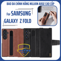 Bao Da Nillkin Aoge Leather Case Chính Hãng Cho Samsung Galaxy Z Fold7 – Sang Trọng, Siêu Bền, Bảo Vệ Toàn Diện