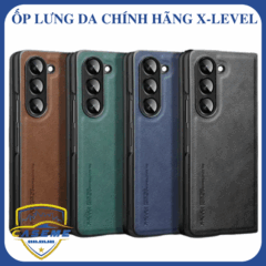 Ốp Lưng Da X-Level Chính Hãng Cho Samsung Galaxy Z Fold7 – Chống Sốc, Tản Nhiệt, Sang Trọng