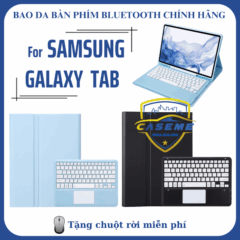 Bao Da Bàn Phím Bluetooth Có Trackpad Cho Samsung Galaxy Tab S9 FE – Thiết Kế Tháo Rời, Bảo Vệ Toàn Diện