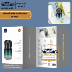 Máy Khuếch Tán Tinh Dầu Ô Tô WiWU Bloom 600 – Đèn Galaxy Sang Trọng, Dung Tích 160ml, Khử Mùi & Tạo Hương Thơm Cao Cấp