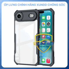 Ốp Lưng XUNDD iPhone Air – Chống Sốc, TPU + Acrylic Trong Suốt, Bảo Vệ Camera