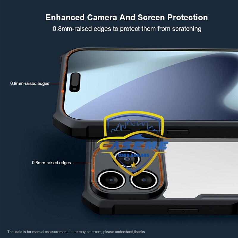 Op Lung Xundd Iphone 17 Pro Iphone 17 Pro Max Bao Ve Camera (4)