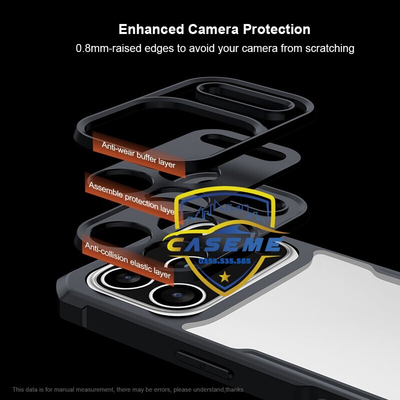 Op Lung Xundd Iphone 17 Pro Iphone 17 Pro Max Bao Ve Camera (6)