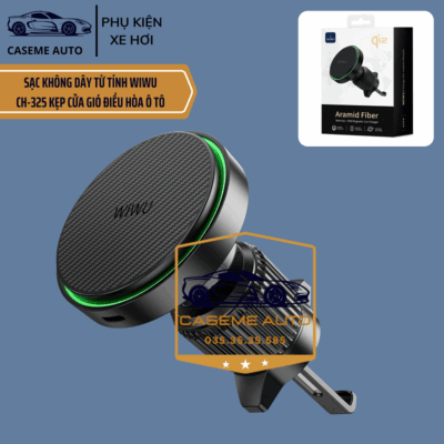 Sac Khong Day O To Wiwu Ch325 15w Magsafe Xoay 360 (1)