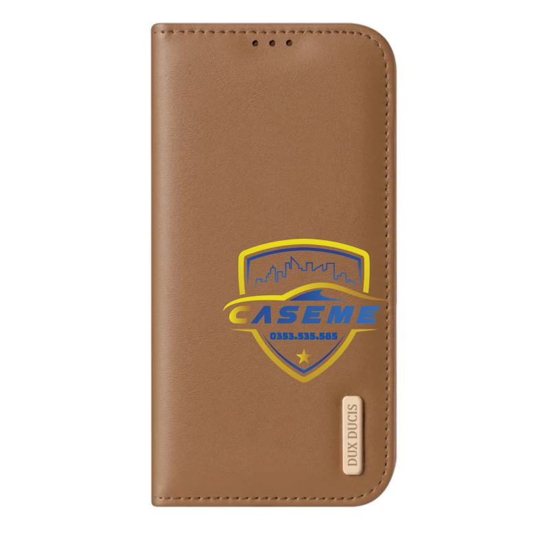 Ốp lưng bao da cao cấp Dux Ducis Hivo Series sang trọng cho iPhone Air và iPhone 17 Series