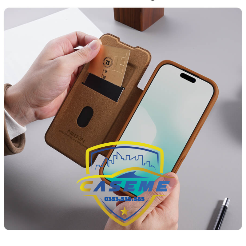 Bao Da Nillkin Qin Prop Iphone 17 (5)