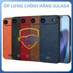 Ốp lưng da iPhone Air SULADA chính hãng cao cấp sang trọng