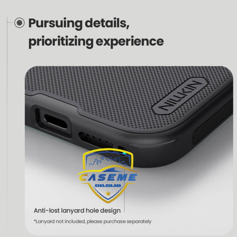 Ốp lưng Nillkin Super Frosted Shield Pro Matte cho iPhone 17 (8)