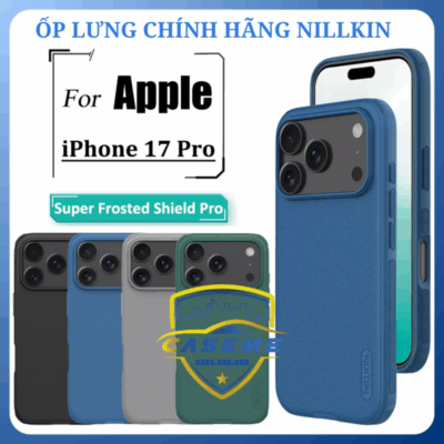 Op Lung Iphone 17 Pro Nillkin Super Frosted Shield Pro Matte (2)