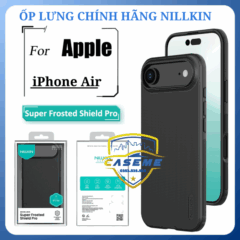Ốp lưng iPhone Air Nillkin Super Frosted Shield Pro Matte dạng sần chính hãng
