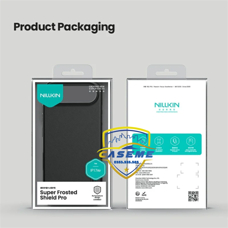 Op Lung Iphone Air Nillkin Super Frosted Shield Pro Matte Dang San Chinh Hang (11)