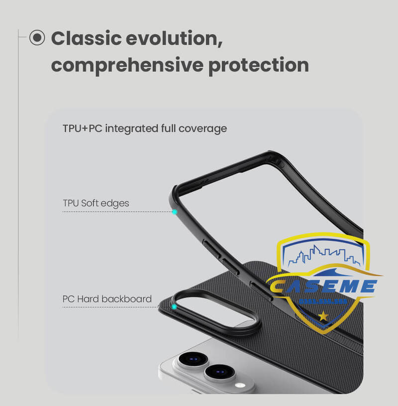 Ốp lưng Galaxy S25 Edge Nillkin Super Frosted Shield Pro