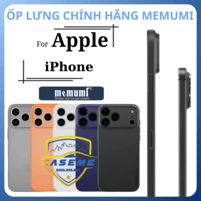 Ốp lưng siêu mỏng Memumi cho iPhone 17 Pro Max