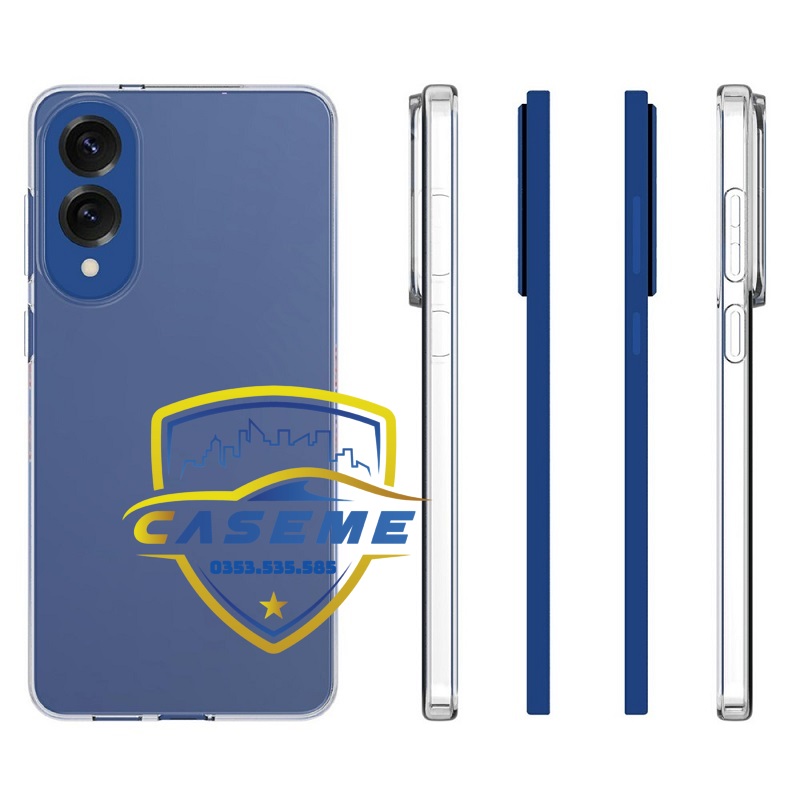 phụ kiện ốp lưng dẻo trong suốt Galaxy S25 Edge chống ố vàng