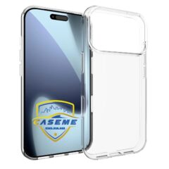 Ốp lưng TPU mềm trong suốt cho iPhone 17 Pro Max siêu mỏng