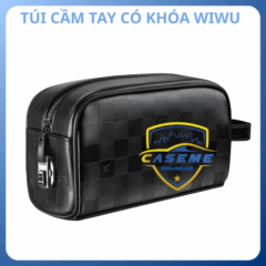 Túi cầm tay WiWU Phantom khóa số an toàn, nhỏ gọn