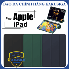 Bao da KAKUSIGA TPU cho iPad Pro M5 11 inch 2025 cao cấp, có khay để bút