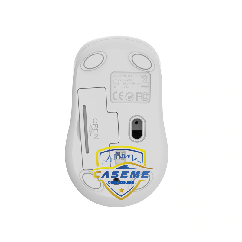 Chuột WiWU WiMice WM112 thiết kế công thái học, cầm êm tay