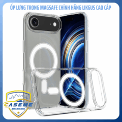 Ốp lưng iPhone Air Likgus MagSafe trong suốt chính hãng