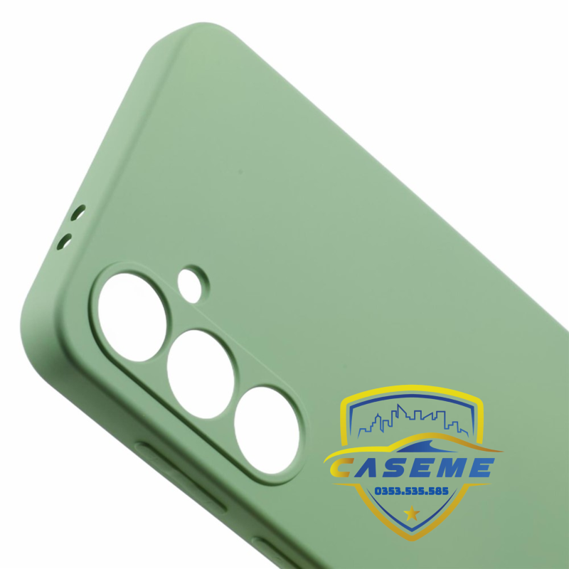 Ốp lưng silicon mềm mịn chống bám vân tay cho Samsung Galaxy A17