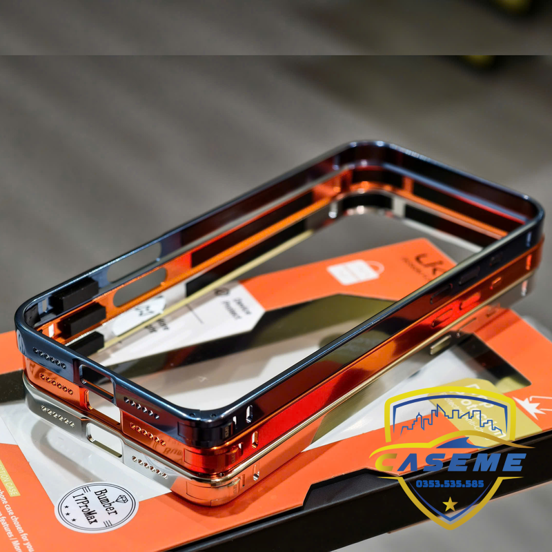 Ốp viền mỏng nhẹ ôm khít cho iPhone 17 Pro Max chính hãng Likgus