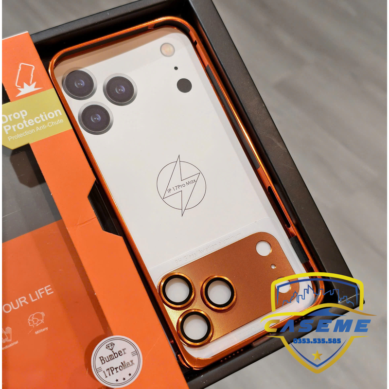 Phụ kiện bảo vệ toàn diện iPhone 17 Pro Max Likgus sang trọng